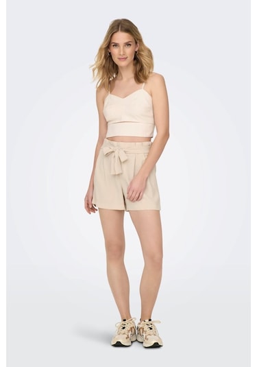 Only Onlmago Lıfe Strap Crop Top Pnt Bej 001