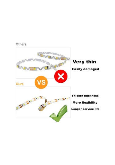 Beyaz 5v Usb Led Şerit Işık Smd 2835 50cm 1m 2m 4m 5m Beyaz/sıcak Beyaz Ip65 Esnek Aydınlatma Şerit Bant Arka Işık 5m Ip33