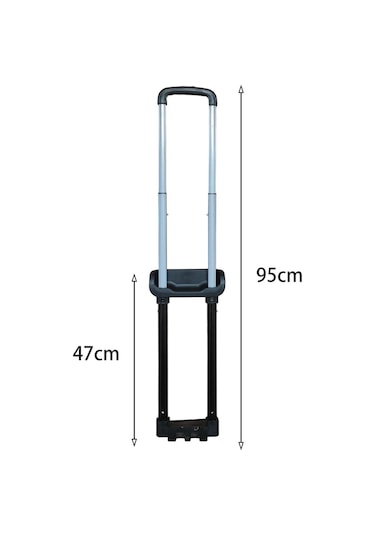 Suntek 20 "yedek Seyahat Bavul Teleskopik Sap Kolayca Çok Renkli