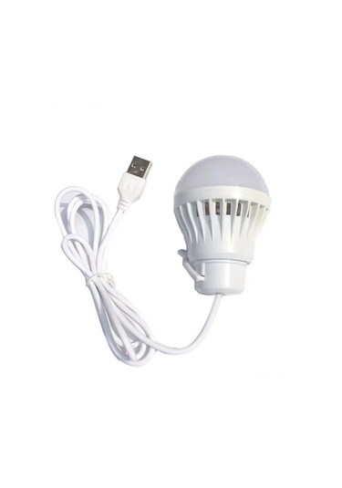 Mufunye Usb İle Çalışan Akıllı Led Feneri - 7w 280 Lumens, Parlak Soğuk Beyaz Işık, Dimmable, Taşınabilir Kamp Ve İç Mekan Işığı