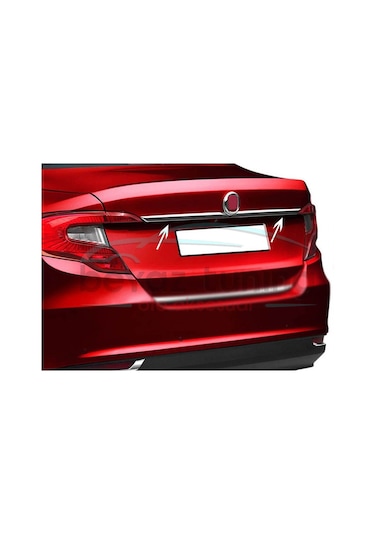 Fiat Egea Bagaj Üst Kromu Nikelajı 2016 Sonrası