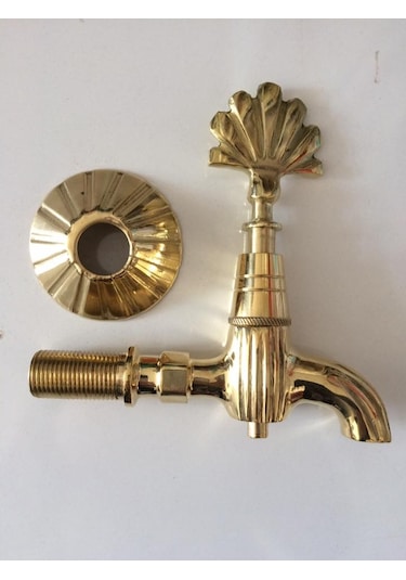 LİDER OSMANLI MUSLUĞU 1/2 PİRİNÇ DÖKÜM 475 GR PİRİNÇ MUSLUK