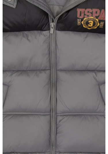U.s. Polo Assn. Erkek Çocuk Gri Yelek Dokuma 50312089-vr024 Gri