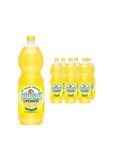 Uludağ Limonata (Şekerli) 6 x 2 L