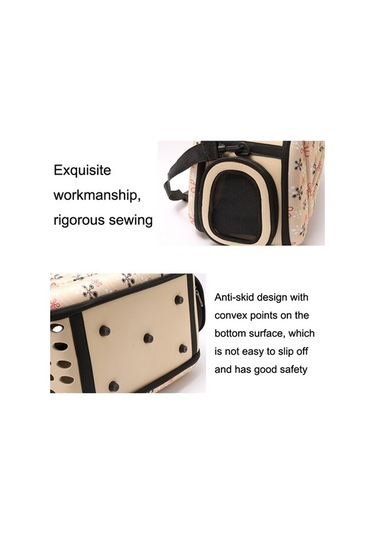 Dm Cbtx Evcil Hayvanlar İçin Katlanabilir Eva Sırt Çantası - Şampanya