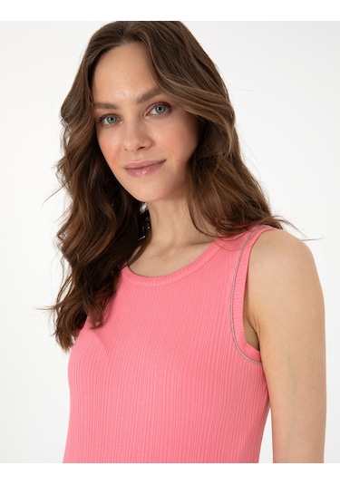 Pierre Cardin Kadın Pembe Bluz Örme 50301485-vr041 Pembe