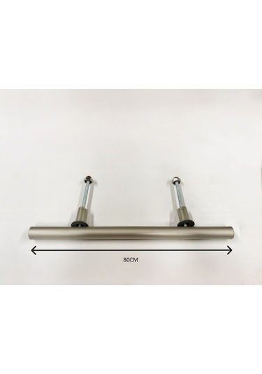 Homdep Çelik Kapı Çekme Kolu Tutma Kolu 80cm Renk: Saten