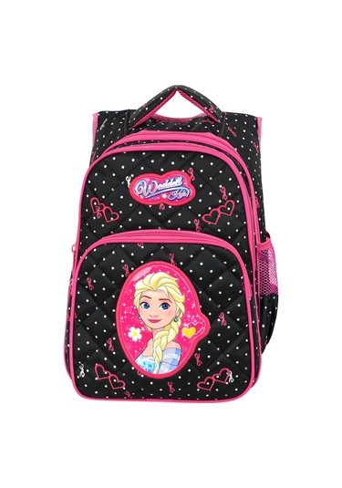Waddell Lisanslı Emboss Buz Kız Desenli İlköğretim Okul Sırt Çantası Ve Beslenme Çantası