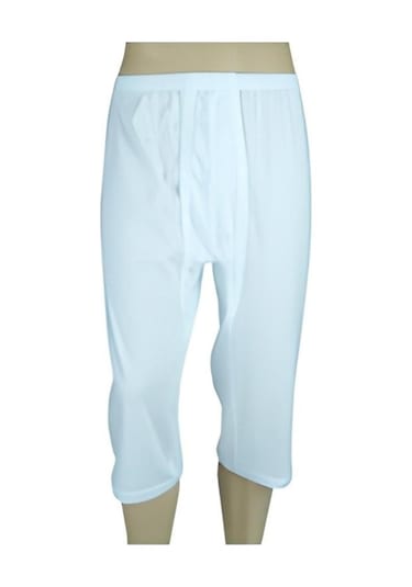 Diz Altı Osmanlı Donu Uzun Paçalı Şeriat Donu 6 Adet (548517534) Beyaz