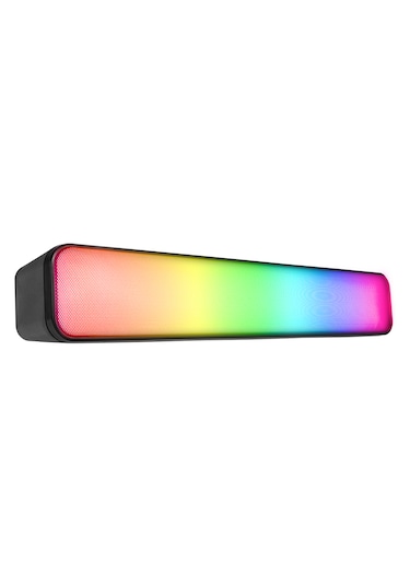 Mikado MD-SBT25 RGB Taşınabilir Soundbar Siyah