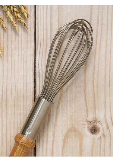 Topichome Ahşap Saplı 32 Cm Güçlendirilmiş Çırpıcı 193051969 Gümüş