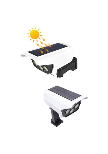 Solar Bahçe Lambası Uzaktan Kumandalı Kamera Görünümlü Hareket Sensörlü 32274638