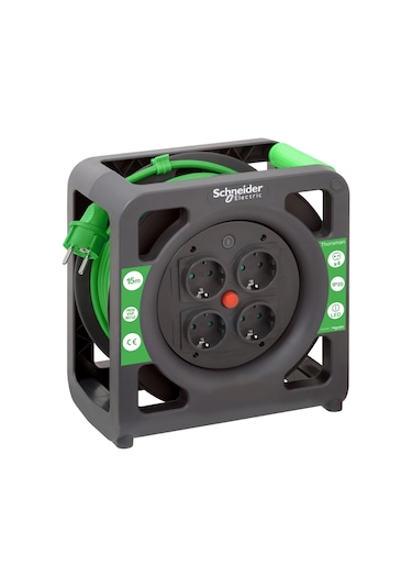 Schneider Thorsman Kablo Makarası IP20 HO5VVF 3G1.0 15MT Kablolu - IMT33135