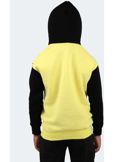 Slazenger DJURO IN Unisex Çocuk Sweatshirt Sarı