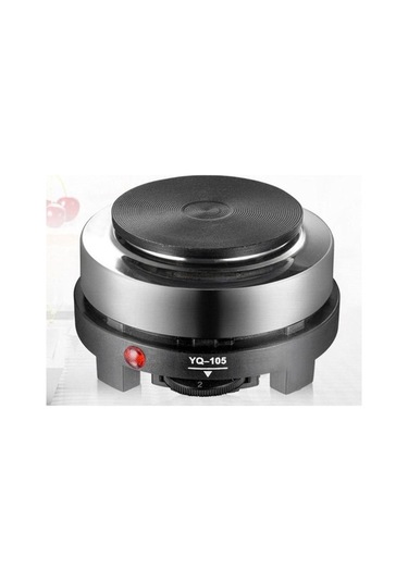 Prestigegoods 500w Mini Kahve Isıtma Fırını, Süt Ve Su İçin, Siyah, Kısa Ve Pratik Siyah