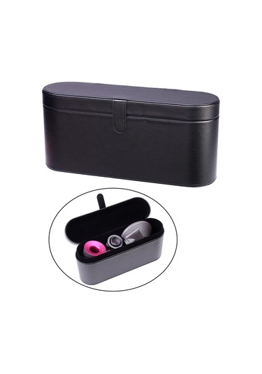 Suntek Magideal Pu Deri Saç Kurutma Makinesi Saklama Kutusu Hd01 Siyah