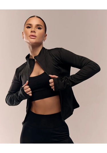 Wisemoon Kadın Spor Rashguard 273988146 Siyah