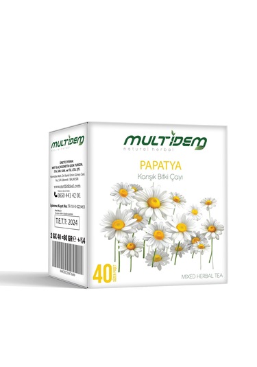 Multidem Hmd Papatya Karışık Bitkisel Çay 40'lı