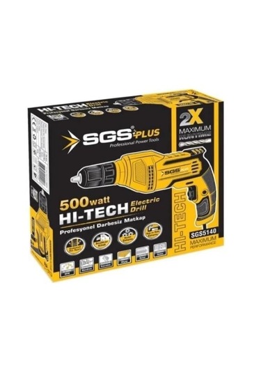 Sgs 5140 Profesyonel Darbesiz Elektrikli Matkap 500 Watt