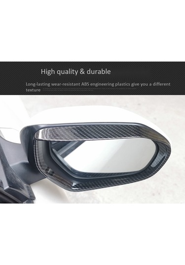 Crackedice Toyota Prius 2016-2019 Araba Arka Görünüm Yan Kapı Aynası Kalkanı