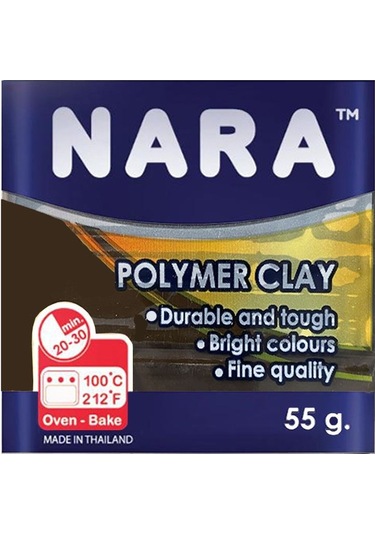 Nara Polimer Kil 55Gr Soot Brown N Npm23