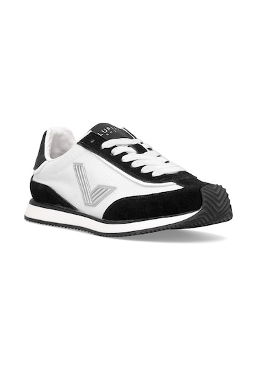 Lufian 112230276 Gaban Erkek Hakiki Deri Klasik Sneaker Siyah Siyah