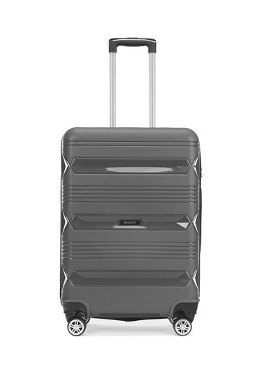 Wexta Wx-pp14 Sarmal Antrasit Büyük Boy Polipropılen Valiz Antrasit