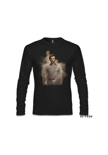 Narcos - Pablo Escobar Siyah Erkek Sweatshirt