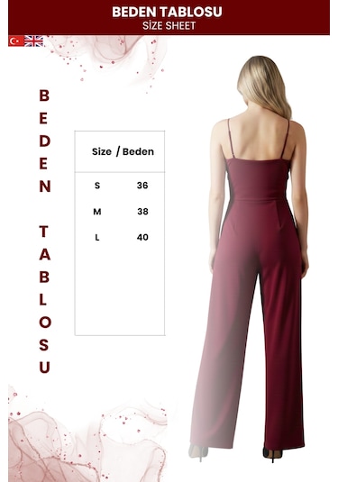 Zedefx Kadın Kruvaze Kesim Tasarım Tulum Bordo