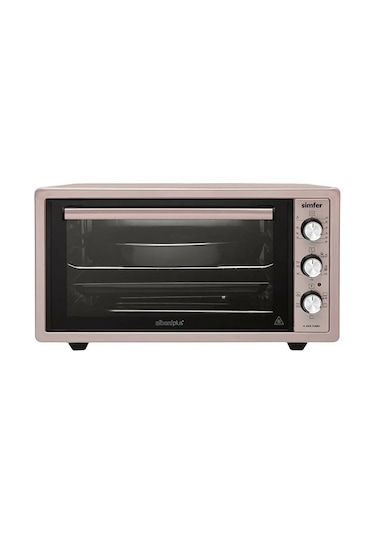 Simfer M4509 45 LT Midi Turbo Fırın Rose Gold