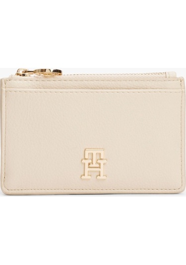 Tommy Hilfiger Th Dıstınct Long Cc Holder Kadın Bej Kartlık Aw0aw17481acı Bej