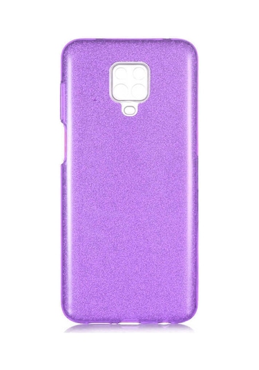 Xiaomi Redmi Note 9S Kılıf Zore Shining Simli Silikon Kılıf