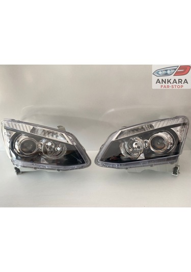 Isuzu D-max 2012-2015 Far Lambası Mercekli Takım Sağ - Sol