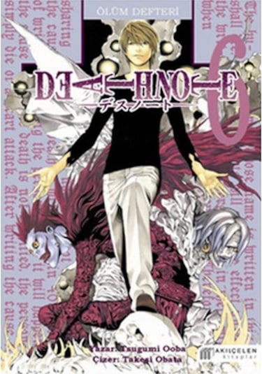 Death Note - Ölüm Defteri 6 - Tsugumi Ooba - Akılçelen Kitaplar