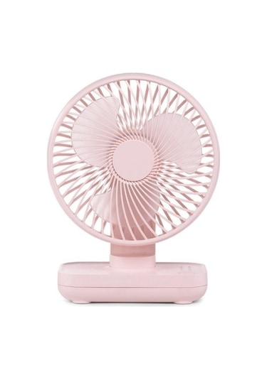 Unimarket D606 4w Usb Şarjlı Masaüstü Fan Pembe