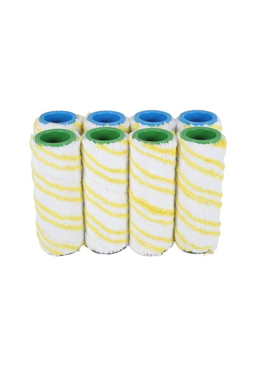 Fc5 Fc7 Fc3 Fc3d Elektrikli Zemin Temizleyici İçin 8 Adet Rulo Fırça Yedek Aksesuarı