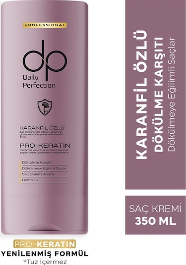 Dp Daily Perfection Saç Bakım Kremi Karanfil Özlü 350 ML