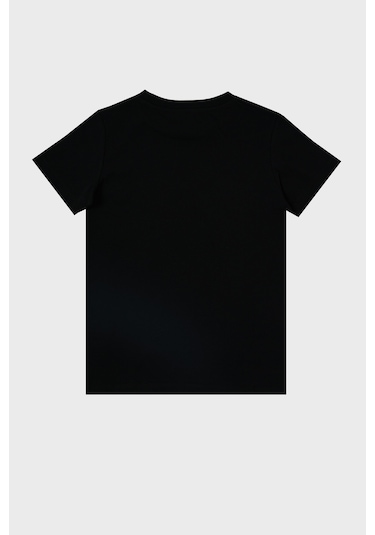 Balmain Çocuk T Shirt 6m8701 Mx030 930bc Siyah