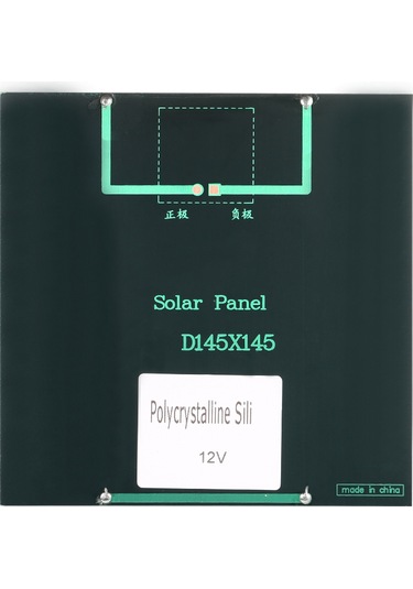 Yifomall 3w 12v Polikristal Güneş Paneli - Kamp Ve Seyahatler İçin Taşınabilir Şarj Çözümü