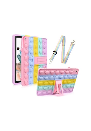 Samsung Galaxy Tab A Sm-t510/515 10.1 İnç Tam Uyumlu Glow Desenli