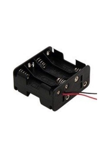 8'Li Aa Pil Yuvası Çift Taraflı