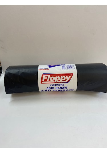 Floppy Endüstriyel Jumbo Boy Çöp Poşeti 10'lu 80x110 Cm 800 Gr
