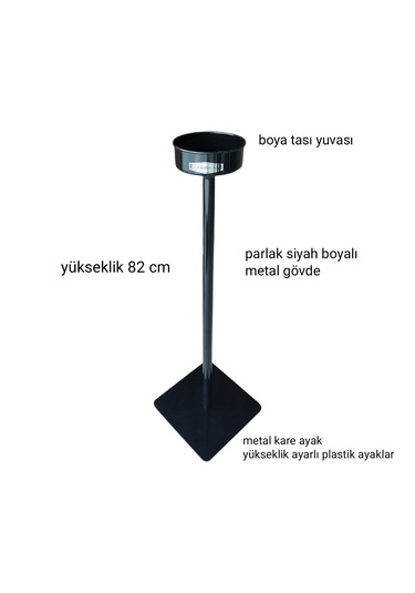 Egekırkan Kuaför Tekli Boya Sehpası K385