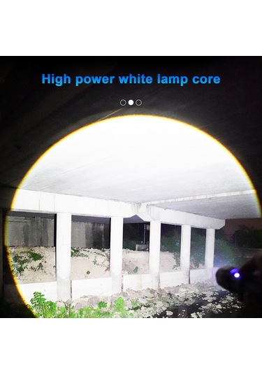 Yaozixa "su Dayanıklı Ultra Parlak El Feneri - Ayarlanabilir Odak, Uzun Pil Ömrü, Şarj Edilebilir, Kamp & Acil Durum" Siyah