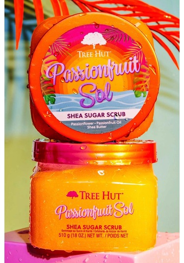 Tree Hut Passionfruit Sol Shea Sugar Scrub Vücut Peelingi 510gr
