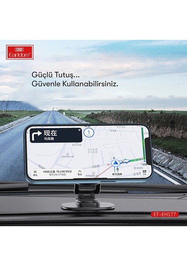 Earldom Eh177 Yapışlı Mıknatıslı 360 Derece Ayarlanabilen M414