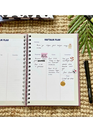 Bu Hayat Sana Güzel Tasarımlı Konuşan Ajanda