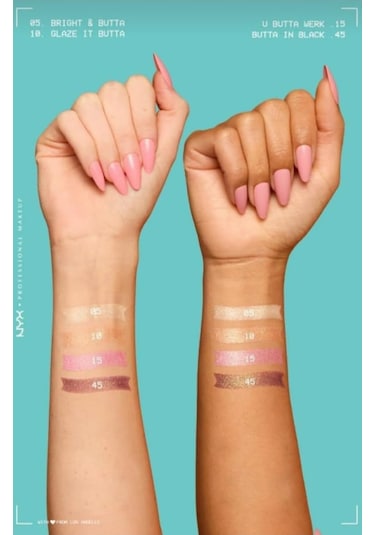 Nyx Professional Makeup Buttermelt Highlighter Kremsi Pudra Aydınlatıcı - 20 Butta Mint 20