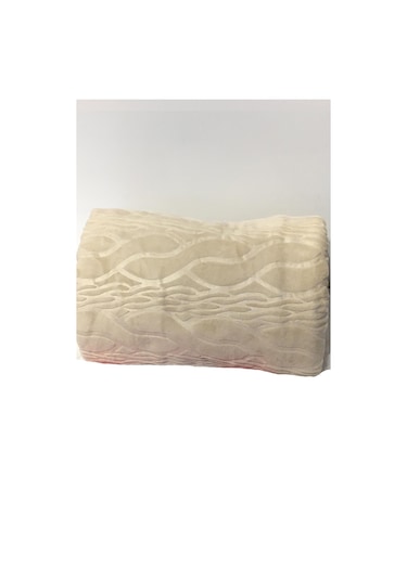 Padişah Desenli Bej Çift Kişilik Battaniye Nishev-p000082 Bej