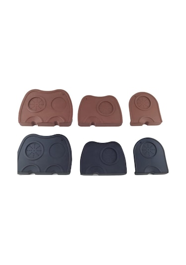 İ Cafilas Cm Espresso Kahve Sabotaj Mat Gıda Sınıfı Pp Silikon Kayma Önleyici Fonksiyon Siyah Col Çeşitli Boyut M-17.5 X 12.5cm